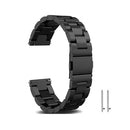 Pulseira 22mm Aço Inox Smartwatch e Relógio Inteligente Digital Analógico Com Pinos de Engate Rápido