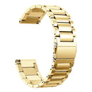 Pulseira 22mm Aço Inox Smartwatch e Relógio Inteligente Digital Analógico Com Pinos de Engate Rápido